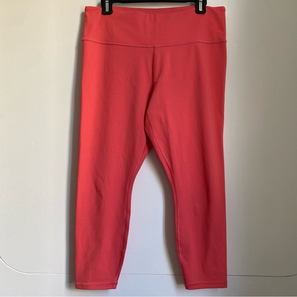 NWOT Athleta Elation 7/8 Tight Coral Petal L - Picture 2 of 5